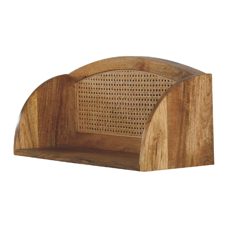 Holsey Mango Solid Wood Floating Shelf