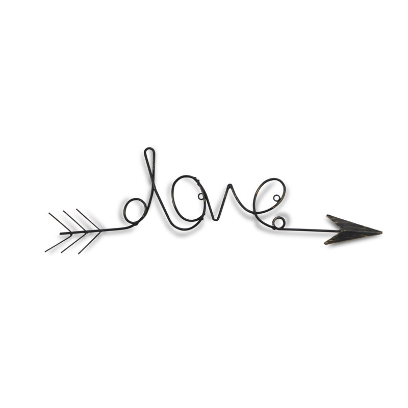 Handmade Farmhouse Wall Decor on Metal