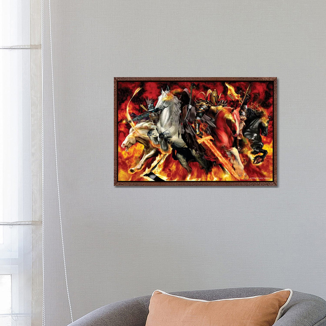 4 Horseman von Ruth Thompson - Galerie-Giclée auf Leinwand