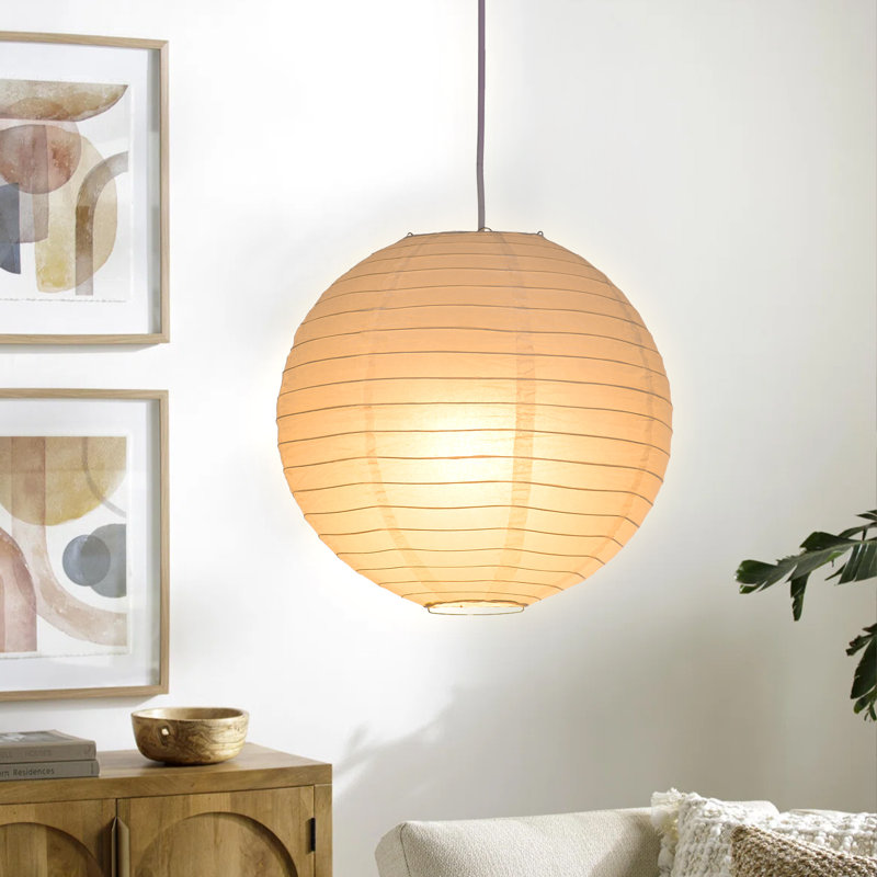 Ameira 1 - Light Sphere Pendant, 90.55cm H x 11.81cm W x 11.81cm D