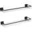 Acrylic Floating Shelves Set Of 2 - Wall Mounted Bathroom Shelves For Toiletries, Kitchen, Laundry Room, Farmhouse Decor - Durable & Stylish Storage Solution-494648164