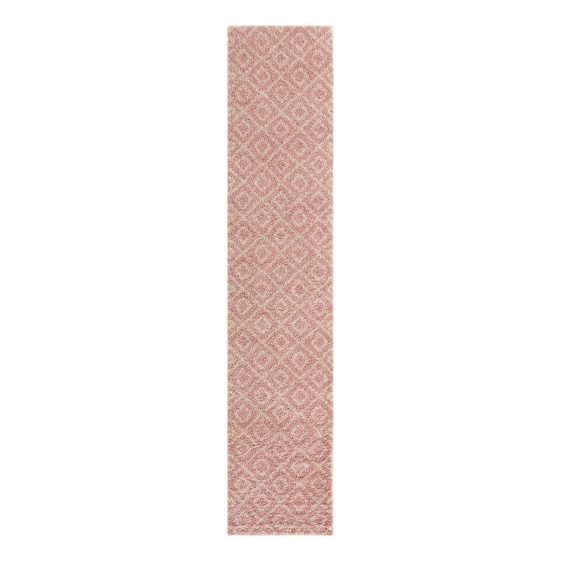 Geometric Indoor Rug, Runner 3'3" x 16'5"