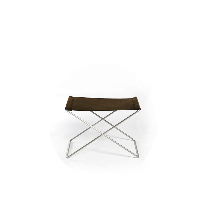 Stainless Steel Waiting Room Chair, Mocca