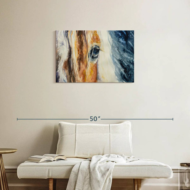 Brampt Horse Eye, 20" H x 30" W