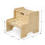 Ahlijah Wooden Step Stool - Natural-895649416