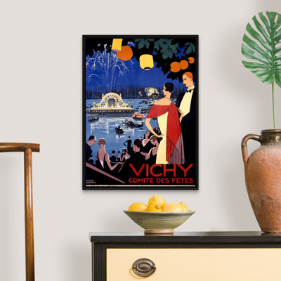 " Vichy, Comite Des Fetes, Vintage Poster, By Roger Broder " by Roger Broder