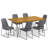 Corina / Hunter 7-Piece Dining Set