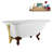 62" Streamline Clawfoot Tub,Tray,Drain, Clawfeet-101628986-102218223