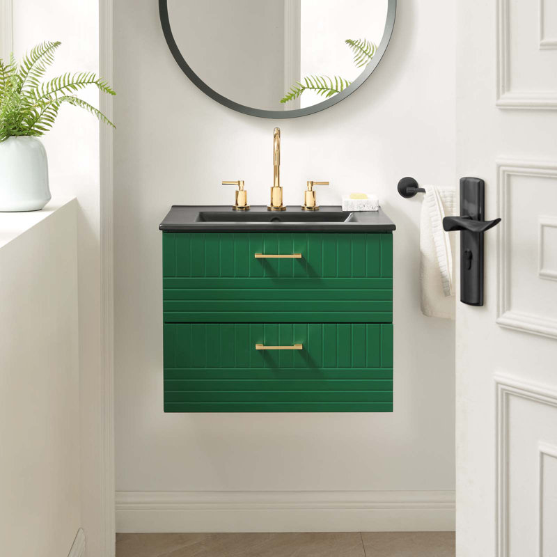 Modway Daybreak 24" Bathroom Vanity, Green