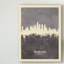 « philadelphia pennsylvanie horizon gray », impression sur toile tendue-587636659