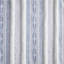 Panneau de rideau imprimé poly avec rayure et doublure touffetées blanc / bleu marine 50 po x 84 po-1559794635