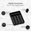 1.88'' H x 9'' W x 12.75'' D Flatware & Kitchen Utensils Drawer Organizer