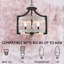 Luminaire suspendu tambour 3 lumières Govanny