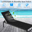 Chaise longue inclinable 66,5 po Kinnas-268217094
