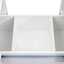 Table basse avec plateau coulissant
