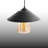 Adjustable Height Cone Single Pendant