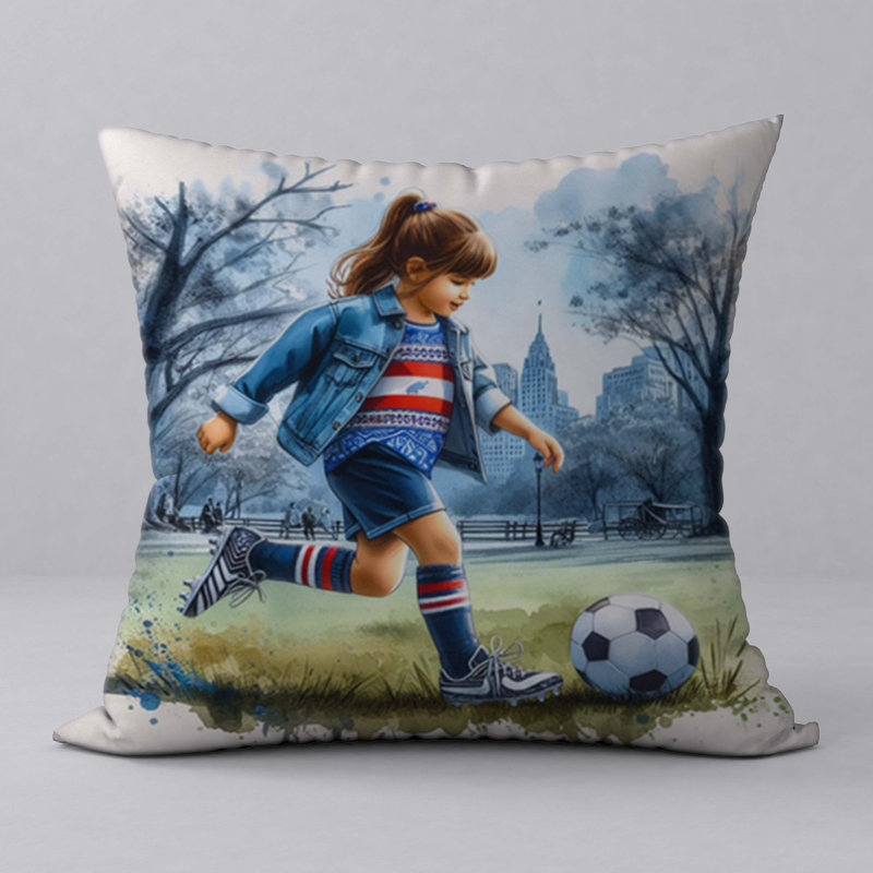 Housse et insert de coussin décoratif en polyester