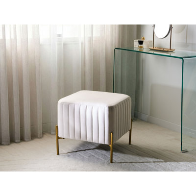 Footstool Benzant Velvet
