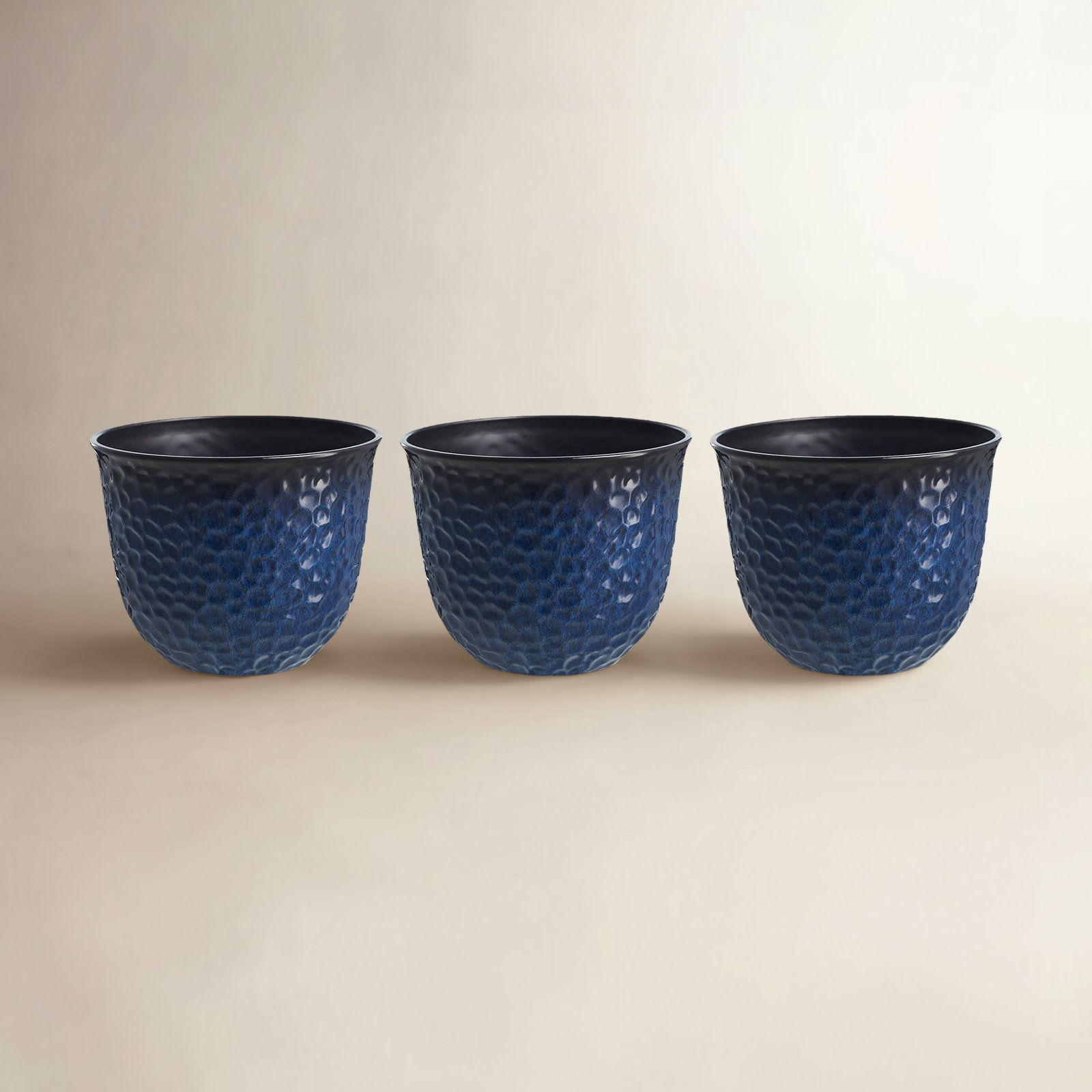 12" Pot Planter, Blue