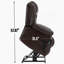 Dual Motor Infinite Position Up To 350 LBS Electric Medium Size Genuine Leather