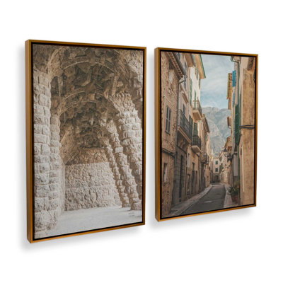 Timeless Pathway, ensemble de 2, reproduction sur toile