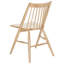 Chaise d'appoint à dossier avec lattes en bois massif Kloss-1427870597