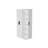 Modern White Wardrobe, 100% Melamine Coated Particle Board, 35.4 x 71.5 x 19.7 inches | Durable & Stylish Design, Perfect for Bedroom & Storage Solutions | Solid Color, Elegant & Functional