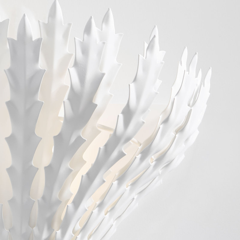 AERIN Hampton Wall Light, Plaster White