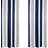 Stripe Striped Semi-Sheer Rod Pocket Curtain Panels-14614271