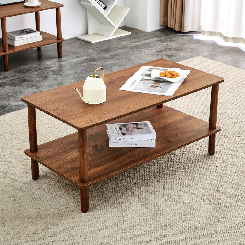 Table basse 2 pièces Modern, Noyer
