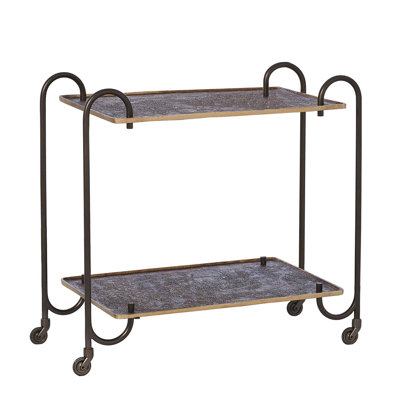 Blade Bar Cart-Bronze