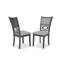 Magnifique chaise de table de salle à manger ronde 6 pièces