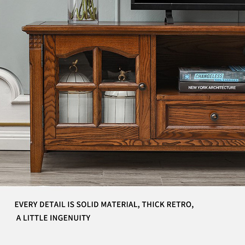 Rustic TV Stand, 86.61"