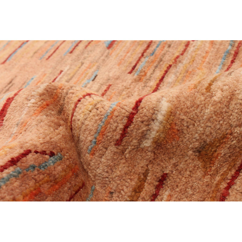 Malak One-of-a-Kind Rectangle 6'7" X 8'8" New Age Wool Area Rug in