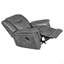 Fauteuil inclinable avec accoudoirs rembourrés et rembourrés Encino