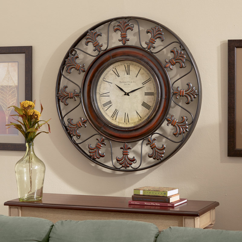 Metal Wall Clock