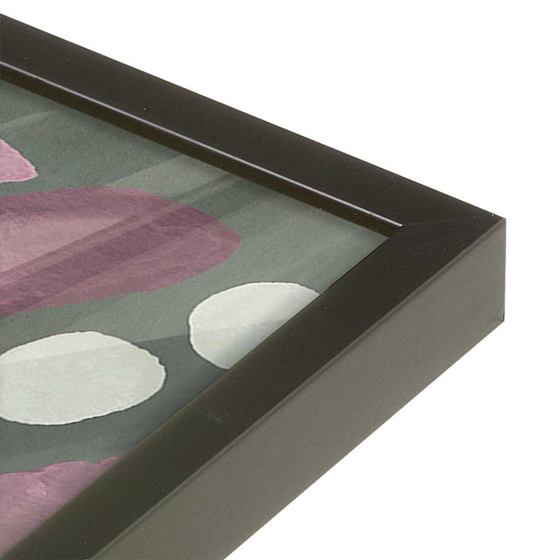 «Impressions VII» par Dina June, reproduction d'art, H 40 po x l 30 po, Noir