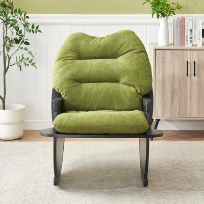 Petite chaise berçante, chaise simple, fauteuil, chaise berçante contemporaine pour la maison
