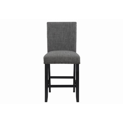 2PC Modern Charming Bar Stool Set,Casual Dining Side Chair with Exquisite Detailing for Stylish Seating