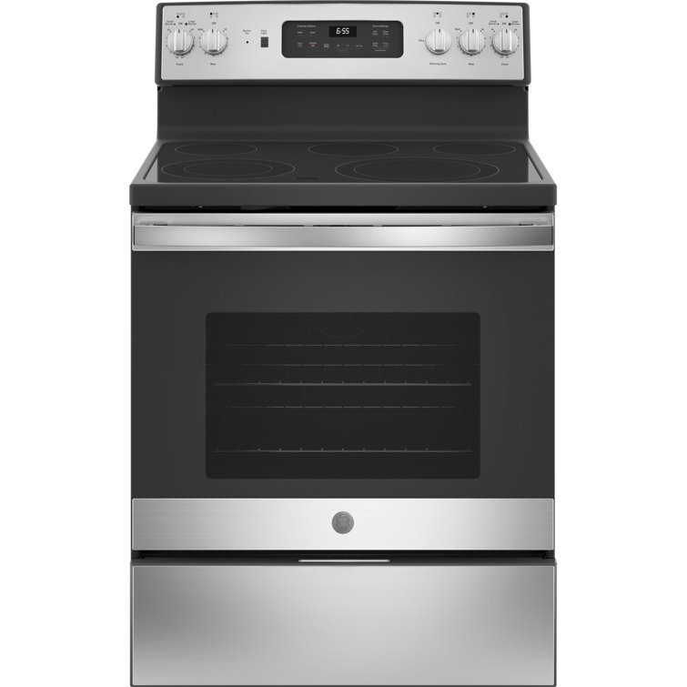 30" 5.3 Cu. Ft. Freestanding Electric Range with Convection Oven