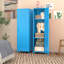 Armoire de rangement pour garde-robe pour enfants avec 2 tablettes réglables pour bureau d'école-112848537