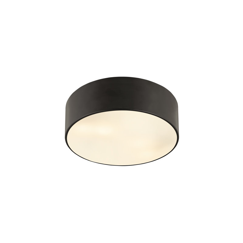 Hadsell Flush Mount, Matte Black
