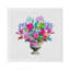Pistils Large Bouquet Hemstitch 22" Linen/Cotton Napkin