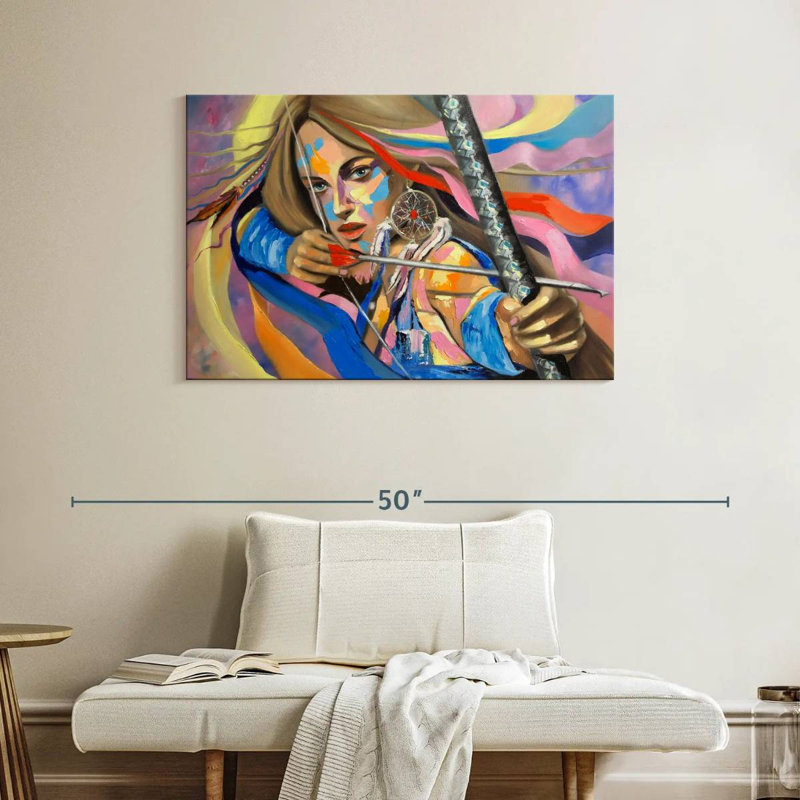 Lelar Archery, 26" H x 39" W