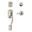 Handleset with Double Cylinder Deadbolt and Door Lever and Rosette-578504802-578541677-578505351