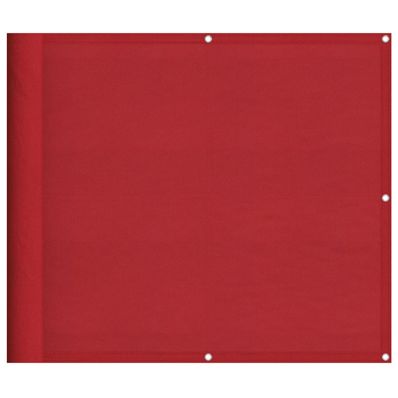 Balcony Screen, 90cm H x 800cm W, Red
