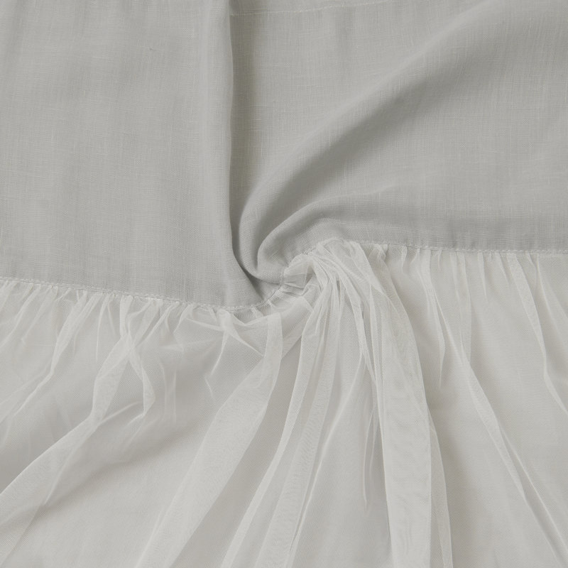 Duluth Sheer Curtain Pair, Gray