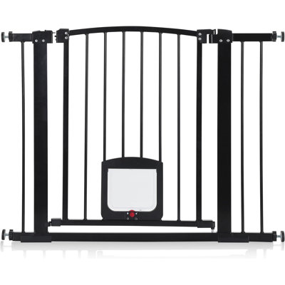 Barrière de sécurité pour animaux de compagnie, barrière pour chien à pression large avec double verrouillage, barrière de barrière intérieure sans perceuse