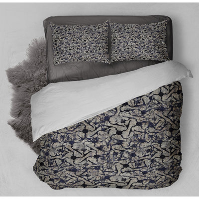 Polyester Twill Abstract Duvet Cover