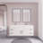 59.05'' Double Bathroom Vanity with Acrylic Top-646813818
